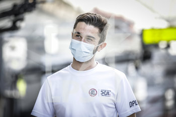 2020-09-16 - Aubry Gabriel (fra), Jackie Chan DC Racing, Oreca 07-Gibson, portrait during the scrutineering of the 2020 24 Hours of Le Mans, 7th round of the 2019...20 FIA World Endurance Championship on the Circuit des 24 Heures du Mans, from September 16 to 20, 2020 in Le Mans, France - Photo Xavi Bonilla / DPPI - 24 HOURS OF LE MANS 2020 - ENDURANCE - MOTORS