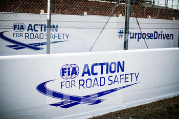 2020-09-16 - Ambiance, FIA Action for Road Safety during the scrutineering of the 2020 24 Hours of Le Mans, 7th round of the 2019-20 FIA World Endurance Championship on the Circuit des 24 Heures du Mans, from September 16 to 20, 2020 in Le Mans, France - Photo Xavi Bonilla / DPPI - 24 HOURS OF LE MANS 2020 - ENDURANCE - MOTORS