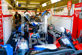 2020-09-17 - 39 Allen James (aus), Capillaire Vincent (fra), Milesi Charles (fra), SO24-HAS by Graff, Oreca 07-Gibson, ambiance during the free practice sessions of the 2020 24 Hours of Le Mans, 7th round of the 2019-20 FIA World Endurance Championship on the Circuit des 24 Heures du Mans, from September 16 to 20, 2020 in Le Mans, France - Photo Fr.d.ric Le Floc...h / DPPI - 24 HOURS OF LE MANS, 7TH ROUND 2020 - ENDURANCE - MOTORS