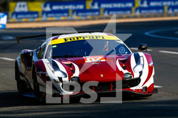 2020-09-17 - 62 Bonamy Grimes (gbr), Hollings Charles (gbr), Mowlem Johnny (gbr), Red River Sport, Ferrari 488 GTE Evo, action during the free practice sessions of the 2020 24 Hours of Le Mans, 7th round of the 2019-20 FIA World Endurance Championship on the Circuit des 24 Heures du Mans, from September 16 to 20, 2020 in Le Mans, France - Photo Xavi Bonilla / DPPI - 24 HOURS OF LE MANS, 7TH ROUND 2020 - ENDURANCE - MOTORS