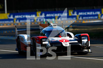 2020-09-17 - 07 Conway Mike (gbr), Kobayashi Kamui (jpn), Lopez Jos. Maria (arg), Toyota Gazoo Racing, Toyota TS050 Hybrid, action during the free practice sessions of the 2020 24 Hours of Le Mans, 7th round of the 2019-20 FIA World Endurance Championship on the Circuit des 24 Heures du Mans, from September 16 to 20, 2020 in Le Mans, France - Photo Xavi Bonilla / DPPI - 24 HOURS OF LE MANS, 7TH ROUND 2020 - ENDURANCE - MOTORS