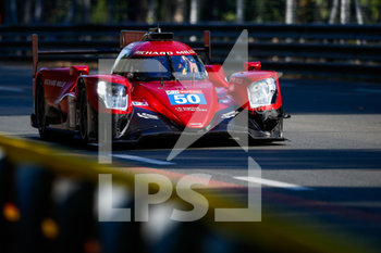 2020-09-17 - 50 Calderon Tatiana (col), Florsch Sophia (ger), Visser Beitske (nld), Richard Mille Racing Team, Oreca 07-Gibson, action during the free practice sessions of the 2020 24 Hours of Le Mans, 7th round of the 2019-20 FIA World Endurance Championship on the Circuit des 24 Heures du Mans, from September 16 to 20, 2020 in Le Mans, France - Photo Xavi Bonilla / DPPI - 24 HOURS OF LE MANS, 7TH ROUND 2020 - ENDURANCE - MOTORS