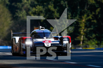 2020-09-17 - 08 Buemi S.bastien (swi), Hartley Brendon (nzl), Nakajima Kazuki (jpn), Toyota Gazoo Racing, Toyota TS050 Hybrid, action during the free practice sessions of the 2020 24 Hours of Le Mans, 7th round of the 2019-20 FIA World Endurance Championship on the Circuit des 24 Heures du Mans, from September 16 to 20, 2020 in Le Mans, France - Photo Xavi Bonilla / DPPI - 24 HOURS OF LE MANS, 7TH ROUND 2020 - ENDURANCE - MOTORS