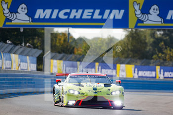 2020-09-17 - 95 Sorensen Marco (dnk), Thiim Nicki (dnk), Westbrook Richard (gbr), Aston Martin Racing, Aston Martin Vantage AMR, action during the free practice sessions of the 2020 24 Hours of Le Mans, 7th round of the 2019-20 FIA World Endurance Championship on the Circuit des 24 Heures du Mans, from September 16 to 20, 2020 in Le Mans, France - Photo Fr.d.ric Le Floc...h / DPPI - 24 HOURS OF LE MANS, 7TH ROUND 2020 - ENDURANCE - MOTORS