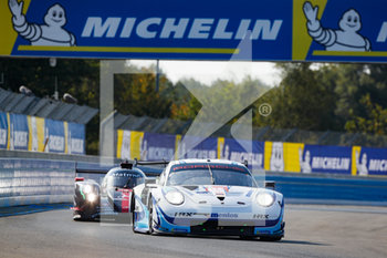 2020-09-17 - 56 Cairoli Matteo (ita), Perfetti Egidio (nor), Ten Voorde Larry (nld), Team Project 1, Porsche 911 RSR, action during the free practice sessions of the 2020 24 Hours of Le Mans, 7th round of the 2019-20 FIA World Endurance Championship on the Circuit des 24 Heures du Mans, from September 16 to 20, 2020 in Le Mans, France - Photo Fr.d.ric Le Floc...h / DPPI - 24 HOURS OF LE MANS, 7TH ROUND 2020 - ENDURANCE - MOTORS
