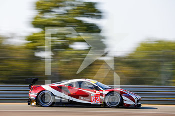 2020-09-17 - 62 Bonamy Grimes (gbr), Hollings Charles (gbr), Mowlem Johnny (gbr), Red River Sport, Ferrari 488 GTE Evo, action during the free practice sessions of the 2020 24 Hours of Le Mans, 7th round of the 2019-20 FIA World Endurance Championship on the Circuit des 24 Heures du Mans, from September 16 to 20, 2020 in Le Mans, France - Photo Fr.d.ric Le Floc...h / DPPI - 24 HOURS OF LE MANS, 7TH ROUND 2020 - ENDURANCE - MOTORS