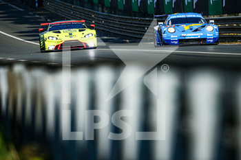 2020-09-17 - 75 Cressoni Matteo (ita), Mastronardi Rino (ita), Piccini Andrea (ita), Iron Lynx, Ferrari 488 GTE Evo, action during the free practice sessions of the 2020 24 Hours of Le Mans, 7th round of the 2019-20 FIA World Endurance Championship on the Circuit des 24 Heures du Mans, from September 16 to 20, 2020 in Le Mans, France - Photo Francois Flamand / DPPI - 24 HOURS OF LE MANS, 7TH ROUND 2020 - ENDURANCE - MOTORS