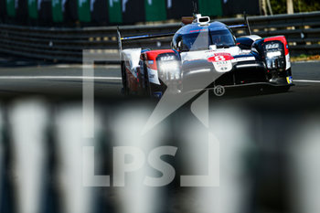 2020-09-17 - 08 Buemi S.bastien (swi), Hartley Brendon (nzl), Nakajima Kazuki (jpn), Toyota Gazoo Racing, Toyota TS050 Hybrid, action during the free practice sessions of the 2020 24 Hours of Le Mans, 7th round of the 2019-20 FIA World Endurance Championship on the Circuit des 24 Heures du Mans, from September 16 to 20, 2020 in Le Mans, France - Photo Francois Flamand / DPPI - 24 HOURS OF LE MANS, 7TH ROUND 2020 - ENDURANCE - MOTORS
