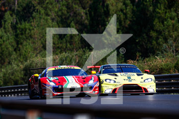 2020-09-17 - 98 Dalla Lana Paul (can), Farfus Augusto (bra), Gunn Ross (gbr), Aston Martin Racing, Aston Martin Vantage AMR, action during the free practice sessions of the 2020 24 Hours of Le Mans, 7th round of the 2019-20 FIA World Endurance Championship on the Circuit des 24 Heures du Mans, from September 16 to 20, 2020 in Le Mans, France - Photo Xavi Bonilla / DPPI - 24 HOURS OF LE MANS, 7TH ROUND 2020 - ENDURANCE - MOTORS