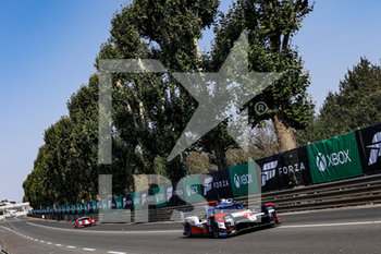 2020-09-17 - 07 Conway Mike (gbr), Kobayashi Kamui (jpn), Lopez Jos. Maria (arg), Toyota Gazoo Racing, Toyota TS050 Hybrid, action during the free practice sessions of the 2020 24 Hours of Le Mans, 7th round of the 2019-20 FIA World Endurance Championship on the Circuit des 24 Heures du Mans, from September 16 to 20, 2020 in Le Mans, France - Photo Francois Flamand / DPPI - 24 HOURS OF LE MANS, 7TH ROUND 2020 - ENDURANCE - MOTORS