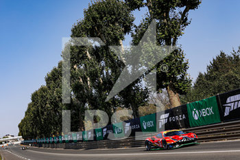 2020-09-17 - 52 Gorig Steffen (ger), Ulrich Christoph (swi), West Alexander (swi), AF Corse, Ferrari 488 GTE Evo, action during the free practice sessions of the 2020 24 Hours of Le Mans, 7th round of the 2019-20 FIA World Endurance Championship on the Circuit des 24 Heures du Mans, from September 16 to 20, 2020 in Le Mans, France - Photo Francois Flamand / DPPI - 24 HOURS OF LE MANS, 7TH ROUND 2020 - ENDURANCE - MOTORS