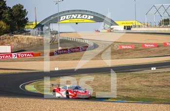 2020-09-18 - 74 Broniszewski Michael (pol), Perel David (zaf), Kessel Racing, Ferrari 488 GT3, action during the 2020 Road to Le Mans, 4th round of the 2020 Michelin Le Mans Cup on the Circuit des 24 Heures du Mans, from September 18 to 19, 2020 in Le Mans, France - Photo Thomas Fenetre / DPPI - 24 HOURS OF LE MANS, 7TH ROUND 2020 - PRACTICE SESSION - ENDURANCE - MOTORS