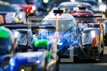 2020-09-18 - 36 Laurent Thomas (fra), Negrao Andr. (bra), Ragues Pierre (fra), Signatech Alpine Elf, Total, Alpine A470-Gibson, action during the free practice sessions of the 2020 24 Hours of Le Mans, 7th round of the 2019-20 FIA World Endurance Championship on the Circuit des 24 Heures du Mans, from September 16 to 20, 2020 in Le Mans, France - Photo Francois Flamand / DPPI - 24 HOURS OF LE MANS, 7TH ROUND 2020 - PRACTICE SESSION - ENDURANCE - MOTORS