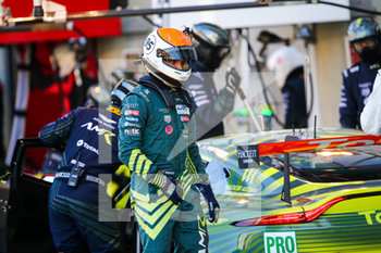 2020-09-18 - Sorensen Marco (dnk), Total, Aston Martin Racing, Aston Martin Vantage AMR, portrait during the free practice sessions of the 2020 24 Hours of Le Mans, 7th round of the 2019-20 FIA World Endurance Championship on the Circuit des 24 Heures du Mans, from September 16 to 20, 2020 in Le Mans, France - Photo Francois Flamand / DPPI - 24 HOURS OF LE MANS, 7TH ROUND 2020 - PRACTICE SESSION - ENDURANCE - MOTORS