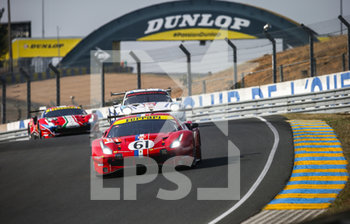 2020-09-18 - 61 Ledogar Come (fra), Negri Jr Oswaldo (bra), Piovanetti Francesco (pr), Luzich Racing, Ferrari 488 GTE Evo, action during the qualifying and Hyperpole sessions of the 2020 24 Hours of Le Mans, 7th round of the 2019-20 FIA World Endurance Championship on the Circuit des 24 Heures du Mans, from September 16 to 20, 2020 in Le Mans, France - Photo Thomas Fenetre / DPPI - 24 HOURS OF LE MANS, 7TH ROUND 2020 - PRACTICE SESSION - ENDURANCE - MOTORS