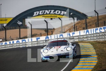 2020-09-18 - 66 Heistand Richard (usa), Magnussen Jan (dnk), Root Max (usa), JMW Motorsport, Ferrari 488 GTE Evo, action during the qualifying and Hyperpole sessions of the 2020 24 Hours of Le Mans, 7th round of the 2019-20 FIA World Endurance Championship on the Circuit des 24 Heures du Mans, from September 16 to 20, 2020 in Le Mans, France - Photo Thomas Fenetre / DPPI - 24 HOURS OF LE MANS, 7TH ROUND 2020 - PRACTICE SESSION - ENDURANCE - MOTORS