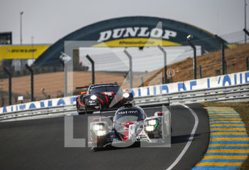 2020-09-18 - 03 Berthon Nathanael (fra), Del.traz Louis (swi), Dumas Romain (fra), Rebellion Racing, Rebellion R13-Gibson, action during the qualifying and Hyperpole sessions of the 2020 24 Hours of Le Mans, 7th round of the 2019-20 FIA World Endurance Championship on the Circuit des 24 Heures du Mans, from September 16 to 20, 2020 in Le Mans, France - Photo Thomas Fenetre / DPPI - 24 HOURS OF LE MANS, 7TH ROUND 2020 - PRACTICE SESSION - ENDURANCE - MOTORS