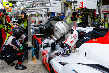 2020-09-18 - Ambiance, 07 Conway Mike (gbr), Kobayashi Kamui (jpn), Lopez Jos. Maria (arg), Toyota Gazoo Racing, Toyota TS050 Hybrid during the qualifying and Hyperpole sessions of the 2020 24 Hours of Le Mans, 7th round of the 2019-20 FIA World Endurance Championship on the Circuit des 24 Heures du Mans, from September 16 to 20, 2020 in Le Mans, France - Photo Frederic Le Floc'h / DPPI - 24 HOURS OF LE MANS, 7TH ROUND 2020 - PRACTICE SESSION - ENDURANCE - MOTORS