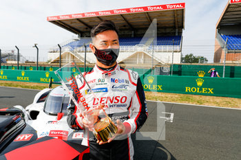 2020-09-18 - Kobayashi Kamui (jpn), Toyota Gazoo Racing, Toyota TS050 Hybrid, portrait during the qualifying and Hyperpole sessions of the 2020 24 Hours of Le Mans, 7th round of the 2019-20 FIA World Endurance Championship on the Circuit des 24 Heures du Mans, from September 16 to 20, 2020 in Le Mans, France - Photo Frederic Le Floc'h / DPPI - 24 HOURS OF LE MANS, 7TH ROUND 2020 - PRACTICE SESSION - ENDURANCE - MOTORS