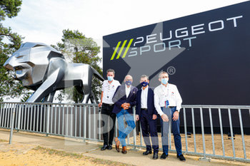 2020-09-18 - Lion Peugeot Sport, MILLE Richard (fra), Pr.sident ot the FIA Endurance Commission, Philippe Montanteme, Pierre Gauthier Caloni, action during the qualifying and Hyperpole sessions of the 2020 24 Hours of Le Mans, 7th round of the 2019-20 FIA World Endurance Championship on the Circuit des 24 Heures du Mans, from September 16 to 20, 2020 in Le Mans, France - Photo Frederic Le Floc'h / DPPI - 24 HOURS OF LE MANS, 7TH ROUND 2020 - QUALIFYING SESSION - ENDURANCE - MOTORS