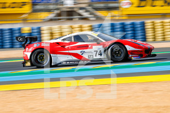 2020-09-18 - 74 Broniszewski Michael (pol), Perel David (zaf), Kessel Racing, Ferrari 488 GT3, action during the 2020 Road to Le Mans, 4th round of the 2020 Michelin Le Mans Cup on the Circuit des 24 Heures du Mans, from September 18 to 19, 2020 in Le Mans, France - Photo Xavi Bonilla / DPPI - ROAD TO LE MANS, 4TH ROUND 2020 - ENDURANCE - MOTORS