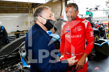 2020-09-19 - Lafargue Patrice (fra), IDEC Sport, TODT Jean (fra), President of FIA, portait during the 2020 24 Hours of Le Mans, 7th round of the 2019-20 FIA World Endurance Championship on the Circuit des 24 Heures du Mans, from September 16 to 20, 2020 in Le Mans, France - Photo Frederic Le Floc'h / DPPI - 24 HOURS OF LE MANS, 7TH ROUND 2020 - ENDURANCE - MOTORS
