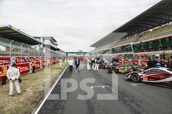 2020-09-19 - Starting grid during the 2020 24 Hours of Le Mans, 7th round of the 2019-20 FIA World Endurance Championship on the Circuit des 24 Heures du Mans, from September 16 to 20, 2020 in Le Mans, France - Photo Frederic Le Floc'h / DPPI - 24 HOURS OF LE MANS, 7TH ROUND 2020 - ENDURANCE - MOTORS