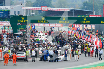 2020-09-19 - Starting grid during the 2020 24 Hours of Le Mans, 7th round of the 2019-20 FIA World Endurance Championship on the Circuit des 24 Heures du Mans, from September 16 to 20, 2020 in Le Mans, France - Photo Francois Flamand / DPPI - 24 HOURS OF LE MANS, 7TH ROUND 2020 - ENDURANCE - MOTORS