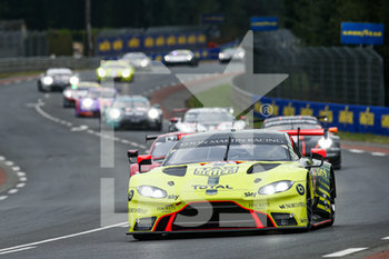 2020-09-19 - 98 Dalla Lana Paul (can), Farfus Augusto (bra), Gunn Ross (gbr), Total, Aston Martin Racing, Aston Martin Vantage AMR, action during the 2020 24 Hours of Le Mans, 7th round of the 2019-20 FIA World Endurance Championship on the Circuit des 24 Heures du Mans, from September 16 to 20, 2020 in Le Mans, France - Photo Thomas Fenetre / DPPI - 24 HOURS OF LE MANS, 7TH ROUND 2020 - ENDURANCE - MOTORS