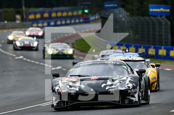 2020-09-19 - 75 Cressoni Matteo (ita), Mastronardi Rino (ita), Piccini Andrea (ita), Iron Lynx, Ferrari 488 GTE Evo, action during the 2020 24 Hours of Le Mans, 7th round of the 2019-20 FIA World Endurance Championship on the Circuit des 24 Heures du Mans, from September 16 to 20, 2020 in Le Mans, France - Photo Thomas Fenetre / DPPI - 24 HOURS OF LE MANS, 7TH ROUND 2020 - ENDURANCE - MOTORS