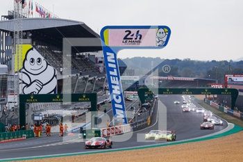 2020-09-19 - 91 Bruni Gianmaria (ita), Lietz Richard (aut), Makowiecki Fr.d.ric (fra), Porsche GT Team, Porsche 911 RSR-19, action during the 2020 24 Hours of Le Mans, 7th round of the 2019-20 FIA World Endurance Championship on the Circuit des 24 Heures du Mans, from September 16 to 20, 2020 in Le Mans, France - Photo Francois Flamand / DPPI - 24 HOURS OF LE MANS, 7TH ROUND 2020 - ENDURANCE - MOTORS