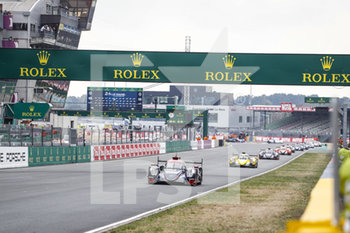 2020-09-19 - 22 Albuquerque Filipe (prt), Hanson Philip (gbr), di Resta Paul (gbr), United Autosports, Oreca 07-Gibson, action during the 2020 24 Hours of Le Mans, 7th round of the 2019-20 FIA World Endurance Championship on the Circuit des 24 Heures du Mans, from September 16 to 20, 2020 in Le Mans, France - Photo Frederic Le Floc'h / DPPI - 24 HOURS OF LE MANS, 7TH ROUND 2020 - ENDURANCE - MOTORS