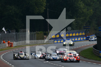 2020-09-19 - 26 Rusinov Roman (rus), Vergne Jean-Eric (fra), Jenson Mikkel (dnk), G-Drive Racing, Aurus 01-Gibson, action during the 2020 24 Hours of Le Mans, 7th round of the 2019-20 FIA World Endurance Championship on the Circuit des 24 Heures du Mans, from September 16 to 20, 2020 in Le Mans, France - Photo Thomas Fenetre / DPPI - 24 HOURS OF LE MANS, 7TH ROUND 2020 - ENDURANCE - MOTORS
