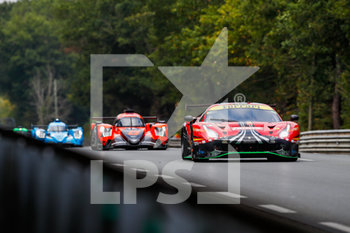 2020-09-19 - 52 Gorig Steffen (ger), Ulrich Christoph (swi), West Alexander (swi), AF Corse, Ferrari 488 GTE Evo, action during the 2020 24 Hours of Le Mans, 7th round of the 2019-20 FIA World Endurance Championship on the Circuit des 24 Heures du Mans, from September 16 to 20, 2020 in Le Mans, France - Photo Xavi Bonilla / DPPI - 24 HOURS OF LE MANS, 7TH ROUND 2020 - ENDURANCE - MOTORS