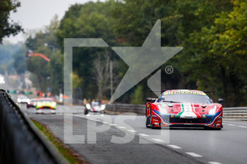 2020-09-19 - 51 Calado James (gbr), Pier Guidi Alessandro (ita), Serra Daniel (bra), AF Corse, Ferrari 488 GTE Evo, action during the 2020 24 Hours of Le Mans, 7th round of the 2019-20 FIA World Endurance Championship on the Circuit des 24 Heures du Mans, from September 16 to 20, 2020 in Le Mans, France - Photo Xavi Bonilla / DPPI - 24 HOURS OF LE MANS, 7TH ROUND 2020 - ENDURANCE - MOTORS