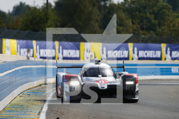 2020-09-19 - 08 Buemi S.bastien (swi), Hartley Brendon (nzl), Nakajima Kazuki (jpn), Toyota Gazoo Racing, Toyota TS050 Hybrid, action during the 2020 24 Hours of Le Mans, 7th round of the 2019-20 FIA World Endurance Championship on the Circuit des 24 Heures du Mans, from September 16 to 20, 2020 in Le Mans, France - Photo Thomas Fenetre / DPPI - 24 HOURS OF LE MANS, 7TH ROUND 2020 - ENDURANCE - MOTORS