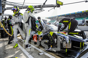 2020-09-19 - 04 Dillmann Tom (fra), Spengler Bruno (can), Webb Oliver (gbr), ByKolles Racing Team, ENSO CLM P1/01-Gibson, pit stop during the 2020 24 Hours of Le Mans, 7th round of the 2019-20 FIA World Endurance Championship on the Circuit des 24 Heures du Mans, from September 16 to 20, 2020 in Le Mans, France - Photo Xavi Bonilla / DPPI - 24 HOURS OF LE MANS, 7TH ROUND 2020 - ENDURANCE - MOTORS