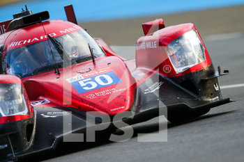 2020-09-19 - 50 Calderon Tatiana (col), Florsch Sophia (ger), Visser Beitske (nld), Richard Mille Racing Team, Oreca 07-Gibson, action during the 2020 24 Hours of Le Mans, 7th round of the 2019-20 FIA World Endurance Championship on the Circuit des 24 Heures du Mans, from September 16 to 20, 2020 in Le Mans, France - Photo Francois Flamand / DPPI - 24 HOURS OF LE MANS, 7TH ROUND 2020 - ENDURANCE - MOTORS