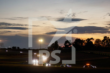 2020-09-19 - Leading car, 63 MacNeil Cooper (usa), Segal Jeff (usa), Vilander Toni (fin), WeatheTech Racing, Ferrari 488 GTE Evo, action during the 2020 24 Hours of Le Mans, 7th round of the 2019-20 FIA World Endurance Championship on the Circuit des 24 Heures du Mans, from September 16 to 20, 2020 in Le Mans, France - Photo Francois Flamand / DPPI - 24 HOURS OF LE MANS, 7TH ROUND 2020 - ENDURANCE - MOTORS
