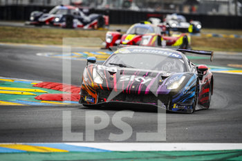 2020-09-19 - 93 Froggatt Christopher (gbr), Hui Jonathan (hkg), Sky Tempesta Racing, Ferrari 488 GT3, action during the 2020 Road to Le Mans, 4th round of the 2020 Michelin Le Mans Cup on the Circuit des 24 Heures du Mans, from September 18 to 19, 2020 in Le Mans, France - Photo Xavi Bonilla / DPPI - ROAD TO LE MANS, 4TH ROUND OF THE 2020  - ENDURANCE - MOTORS