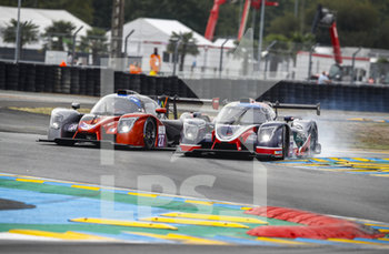 2020-09-19 - 23 Schauerman John (usa), Boyd Wayne (gbr), United Autosports, Ligier JS P320 - Nissan, action and 27 Cresp Christophe (fra), Jouanny Bruce (fra), MV2S Racing, Ligier JS P320 - Nissan during the 2020 Road to Le Mans, 4th round of the 2020 Michelin Le Mans Cup on the Circuit des 24 Heures du Mans, from September 18 to 19, 2020 in Le Mans, France - Photo Xavi Bonilla / DPPI - ROAD TO LE MANS, 4TH ROUND OF THE 2020  - ENDURANCE - MOTORS