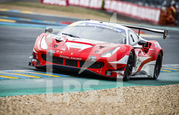 2020-09-19 - 74 Broniszewski Michael (pol), Perel David (zaf), Kessel Racing, Ferrari 488 GT3, action during the 2020 Road to Le Mans, 4th round of the 2020 Michelin Le Mans Cup on the Circuit des 24 Heures du Mans, from September 18 to 19, 2020 in Le Mans, France - Photo Xavi Bonilla / DPPI - ROAD TO LE MANS, 4TH ROUND OF THE 2020  - ENDURANCE - MOTORS