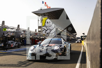 2020-09-20 - 77 Campbell Matt (aus), Pera Riccardo (ita), Ried Christian (ger), Dempsey-Proton Racing, Porsche 911 RSR, action during the free practice sessions of the 2020 24 Hours of Le Mans, 7th round of the 2019-20 FIA World Endurance Championship on the Circuit des 24 Heures du Mans, from September 16 to 20, 2020 in Le Mans, France - Photo DPPI - 24 HOURS OF LE MANS, 7TH ROUND 2020 - ENDURANCE - MOTORS