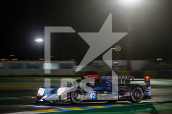 2020-09-20 - 42 Borga Antonin (swi), Coigny Alexandre (swi), Lapierre Nicolas (fra), Cool Racing, Total, Oreca 07-Gibson, action during the 2020 24 Hours of Le Mans, 7th round of the 2019-20 FIA World Endurance Championship on the Circuit des 24 Heures du Mans, from September 16 to 20, 2020 in Le Mans, France - Photo Francois Flamand / DPPI - 24 HOURS OF LE MANS, 7TH ROUND 2020 - ENDURANCE - MOTORS