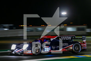 2020-09-20 - 22 Albuquerque Filipe (prt), Hanson Philip (gbr), di Resta Paul (gbr), United Autosports, Oreca 07-Gibson, action during the 2020 24 Hours of Le Mans, 7th round of the 2019-20 FIA World Endurance Championship on the Circuit des 24 Heures du Mans, from September 16 to 20, 2020 in Le Mans, France - Photo Francois Flamand / DPPI - 24 HOURS OF LE MANS, 7TH ROUND 2020 - ENDURANCE - MOTORS