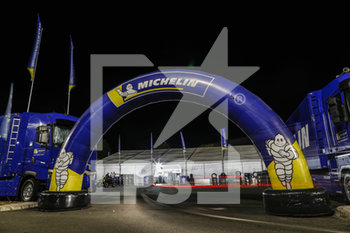 2020-09-20 - Paddock Michelin tyres, pneus, during the 2020 24 Hours of Le Mans, 7th round of the 2019-20 FIA World Endurance Championship on the Circuit des 24 Heures du Mans, from September 16 to 20, 2020 in Le Mans, France - Photo Fr..d..ric Le Floc...h / DPPI - 24 HOURS OF LE MANS, 7TH ROUND 2020 - ENDURANCE - MOTORS