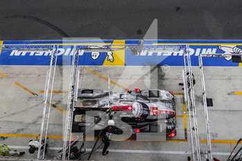 2020-09-20 - 01 Menezes Gustavo (usa), Nato Norman (fra), Senna Bruno (bra), Rebellion Racing, Rebellion R13-Gibson, action, pit stop during the 2020 24 Hours of Le Mans, 7th round of the 2019-20 FIA World Endurance Championship on the Circuit des 24 Heures du Mans, from September 16 to 20, 2020 in Le Mans, France - Photo Fr..d..ric Le Floc...h / DPPI - 24 HOURS OF LE MANS, 7TH ROUND 2020 - ENDURANCE - MOTORS