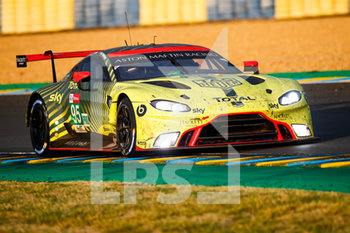 2020-09-20 - 95 Sorensen Marco (dnk), Thiim Nicki (dnk), Westbrook Richard (gbr), Total, Aston Martin Racing, Aston Martin Vantage AMR, action during the 2020 24 Hours of Le Mans, 7th round of the 2019-20 FIA World Endurance Championship on the Circuit des 24 Heures du Mans, from September 16 to 20, 2020 in Le Mans, France - Photo Xavi Bonilla / DPPI - 24 HOURS OF LE MANS, 7TH ROUND 2020 - ENDURANCE - MOTORS