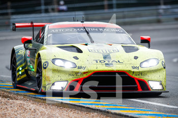 2020-09-20 - 95 Sorensen Marco (dnk), Thiim Nicki (dnk), Westbrook Richard (gbr), Total, Aston Martin Racing, Aston Martin Vantage AMR, action during the 2020 24 Hours of Le Mans, 7th round of the 2019-20 FIA World Endurance Championship on the Circuit des 24 Heures du Mans, from September 16 to 20, 2020 in Le Mans, France - Photo Xavi Bonilla / DPPI - 24 HOURS OF LE MANS, 7TH ROUND 2020 - ENDURANCE - MOTORS