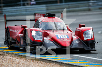 2020-09-20 - 50 Calderon Tatiana (col), Florsch Sophia (ger), Visser Beitske (nld), Richard Mille Racing Team, Oreca 07-Gibson, action during the 2020 24 Hours of Le Mans, 7th round of the 2019-20 FIA World Endurance Championship on the Circuit des 24 Heures du Mans, from September 16 to 20, 2020 in Le Mans, France - Photo Xavi Bonilla / DPPI - 24 HOURS OF LE MANS, 7TH ROUND 2020 - ENDURANCE - MOTORS